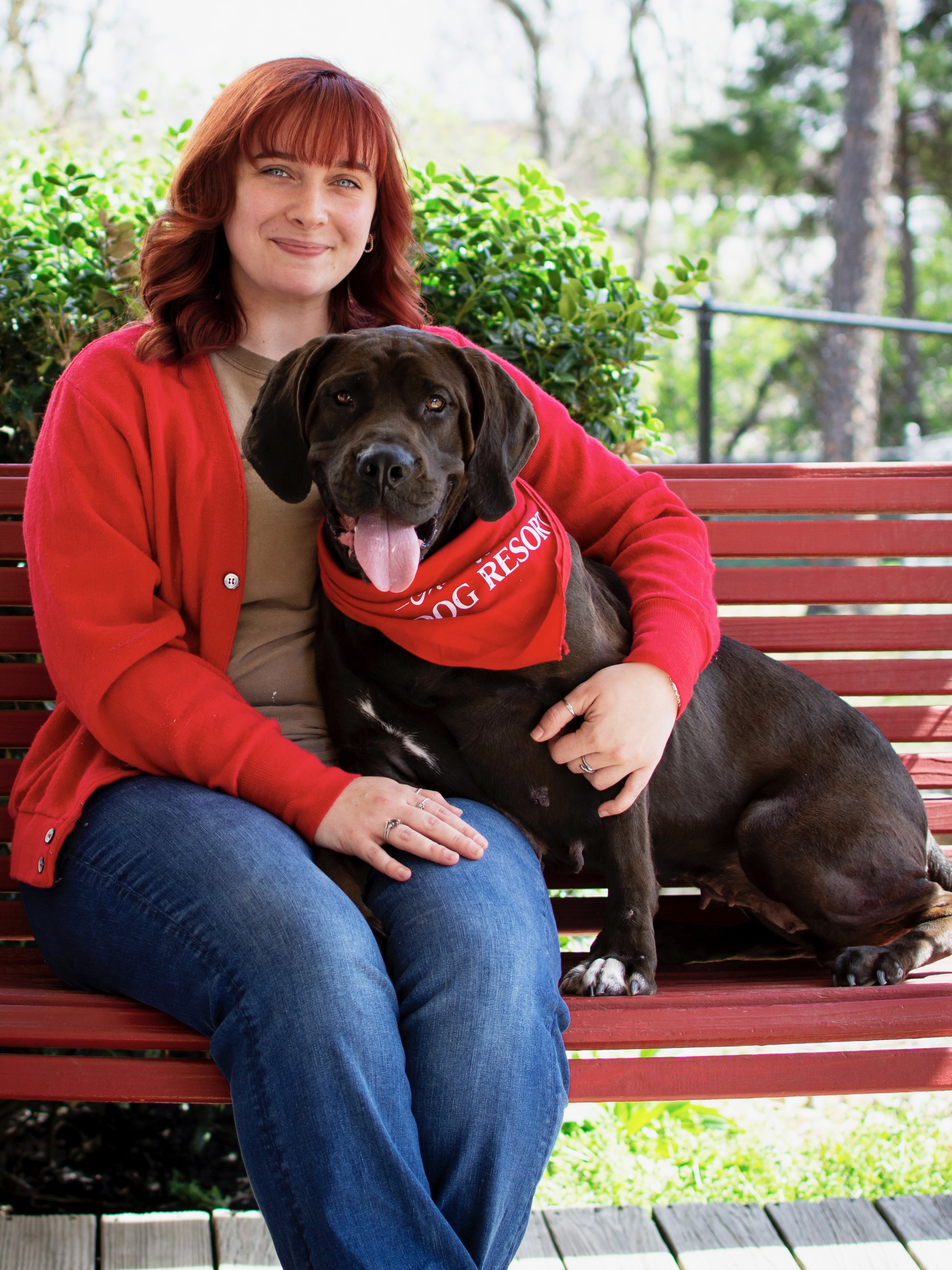 emily-harkness-miss-kittys-dog-resort-co-manager-with-dog-petuina